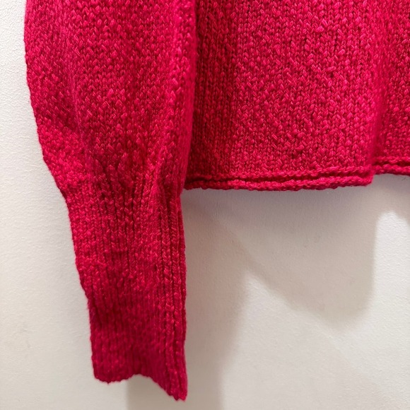 2/$30 Abound Cozy Knit Sweater Size M Pink Soft Colorful Barbiecore Lounge NWT - Picture 4 of 9